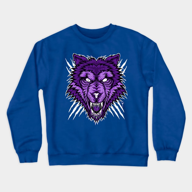 The Last Howl Crewneck Sweatshirt by DesecrateART